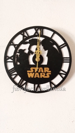 RELOJ DE PARED STAR WARS