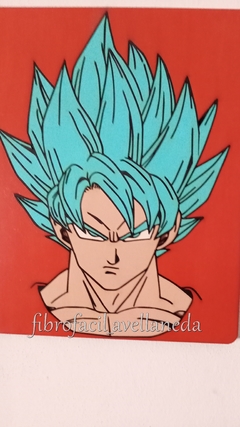 CUADRO DECORATIVO GOKU DRAGON BALL - Fibrofacil Avellaneda Mayorista