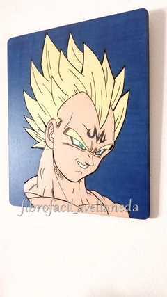 CUADRO DECORATIVO VEGETA DRAGON BALL - comprar online