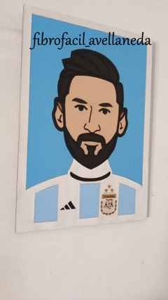 CUADRO DECORATIVO MESSI - comprar online