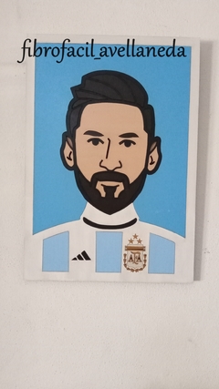 CUADRO DECORATIVO MESSI - Fibrofacil Avellaneda Mayorista