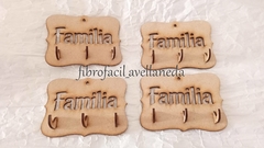 PORTA LLAVE FAMILIA PACK POR 30 UNIDADES