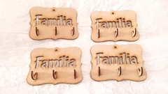 PORTA LLAVE FAMILIA PACK POR 30 UNIDADES - comprar online