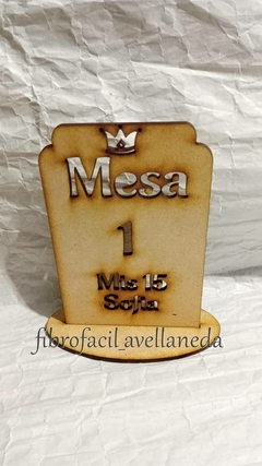 SEÑALADOR DE MESA 15 AÑOS