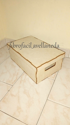 CAJA TAPA ZAPATO MEDIDA 40X25X15