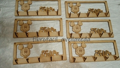 PORTA LLAVE SOUVENIR MICKEY PACK X 10 UNIDADES