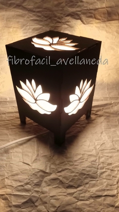 VELADOR LUZ DE NOCHE FLOR DE LOTO - tienda online