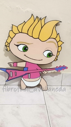 PERSONAJES Mini Beat Power Rockers 40CM - Fibrofacil Avellaneda Mayorista