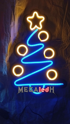 ARBOL DE NEON BOCA JUNIORS