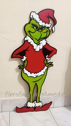 FIGURA DEL GRINCH PARA DECORAR NAVIDAD 60CM - comprar online