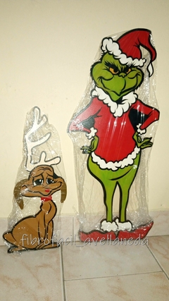 GRINCH +PERRO PARA COLGAR O APOYAR