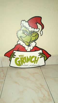 GRINCH PARA COLGAR EN LA PUERTA NAVIDEÑA en internet