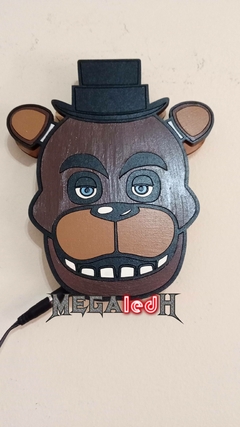 VELADOR LED FIVE NIGHTS AT FREDDY'S - Fibrofacil Avellaneda Mayorista