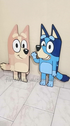 PERSONAJES BLUEY/BINGO PARA DECORACION