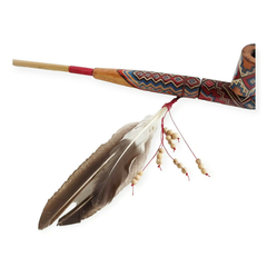  xamanico, cachimbo sagrado modelo sioux 