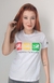 T-SHIRT BRANCO - Mulheres Velocidade Semáforo - Mulheres Velocidade Shop