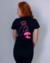 T-SHIRT PRETO/ROSA PINK - Mulheres Velocidade Since 2020 - Mulheres Velocidade Shop