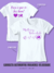 T-SHIRT BRANCO - Batimentos Mulheres Velocidade