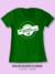 T-SHIRT VERDE BANDEIRA - Emblema Mulheres Velocidade