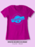 T-SHIRT ROSA PINK - Emblema Mulheres Velocidade - loja online