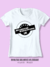 Imagem do T-SHIRT BRANCO - Emblema Mulheres Velocidade