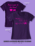 T-SHIRT ROXO - Batimentos Mulheres Velocidade