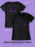 T-SHIRT PRETO - Batimentos Mulheres Velocidade - Mulheres Velocidade Shop