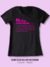 T-SHIRT PRETO - Mulher Velocidade Significado na internet