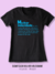 T-SHIRT PRETO - Mulher Velocidade Significado - comprar online