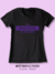 T-Shirt PRETO UNISSEX - Mototerapia eu pratico - Mulheres Velocidade Shop