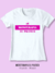 T-Shirt BRANCO UNISSEX - Mototerapia eu pratico - Mulheres Velocidade Shop