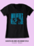 T-Shirt PRETO - Mulheres Velocidade Estilo