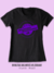 T-SHIRT PRETO - Emblema Mulheres Velocidade na internet