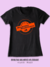 T-SHIRT PRETO - Emblema Mulheres Velocidade - Mulheres Velocidade Shop