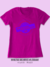 T-SHIRT ROSA PINK - Emblema Mulheres Velocidade