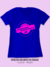 Imagem do T-SHIRT AZUL ROYAL - Emblema Mulheres Velocidade