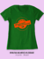 T-SHIRT VERDE BANDEIRA - Emblema Mulheres Velocidade - Mulheres Velocidade Shop