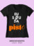 T-SHIRT PRETO - Eu sou da pista na internet