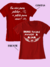 T-SHIRT VERMELHO - Duas rodas movem a Alma