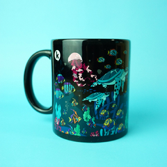 Mug negro Océano - comprar online