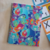 Cuaderno C/Espiral 16x21 Arte Bloom 80 Hojas Rayado