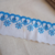 Puntilla Broderie Arte Punto 5cm BP025 Azul y Blanco - comprar online