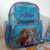 Mochila Grande Disney Frozen Ana y Elsa Celeste