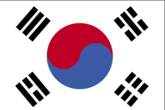 Bandeira da Coreia do Sul