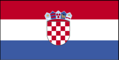 Bandeira da Croácia