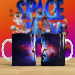 Taza Space Jam Varios Motivos en internet