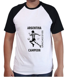 Remera Argentina Campeón Del Mundo Qatar 2022