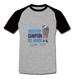 Remera Argentina Campeón Del Mundo Qatar 2022 - comprar online