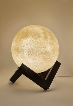 Lámpara De Luna (moonlamp) 20 Cm Ideal Ambientación - comprar online