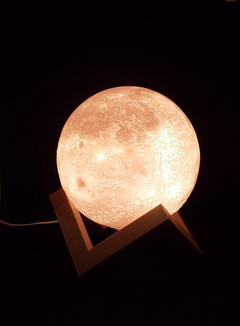 Imagen de Lámpara De Luna (moonlamp) 20 Cm Ideal Ambientación